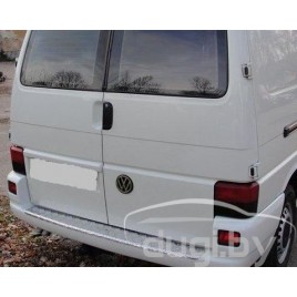 Хром накладка на задний бампер (нерж.) для Caravelle T4